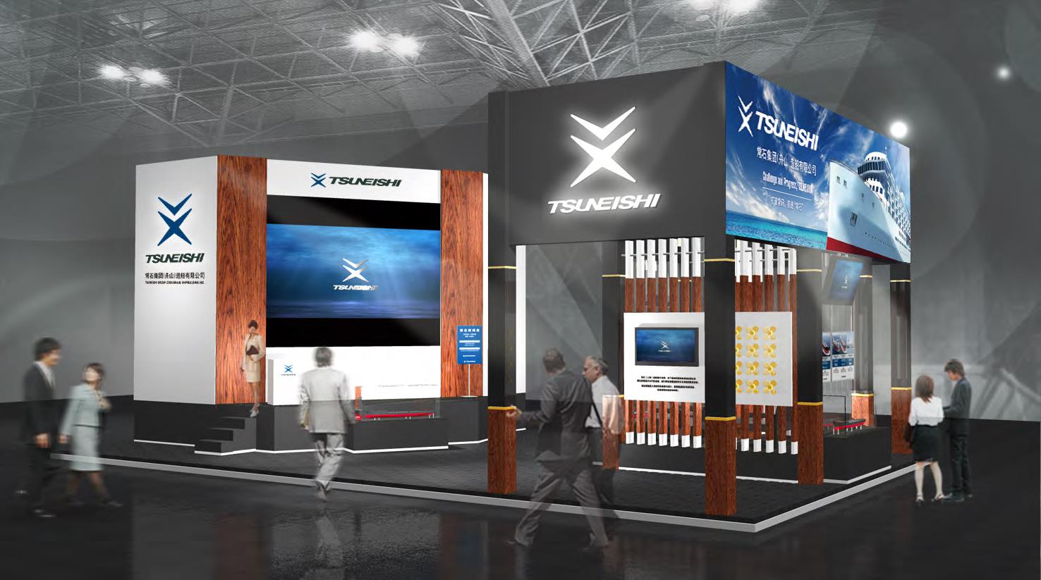 常石集團(舟山)造船有限公司首次參展大連國際海事展“SHIPTEC CHINA 2016~介紹新船型及高技術水平~